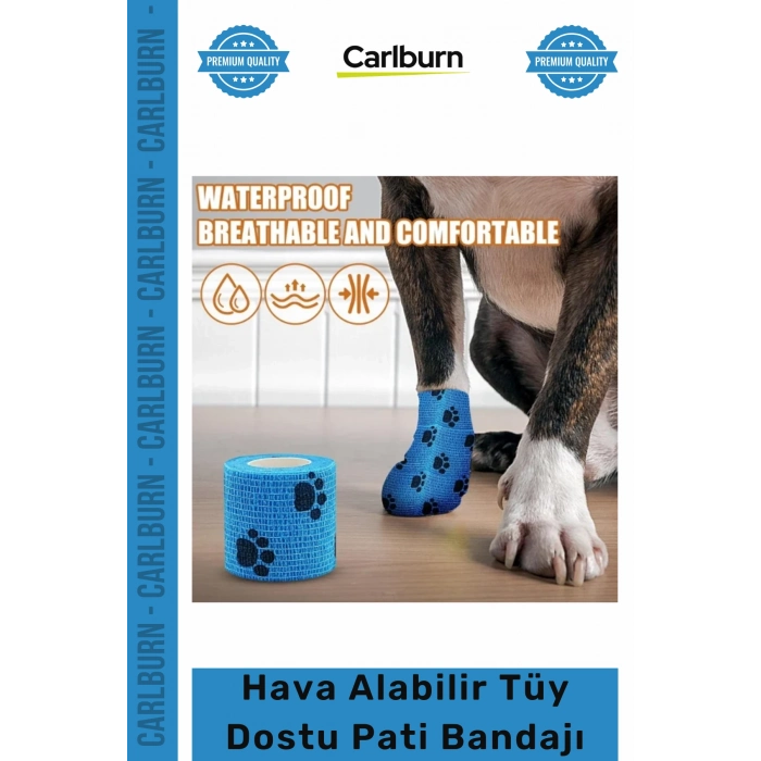 #Petshop Evcil Hayvan Kedi Köpek Koruma Su Geçirmez Hava Alabilir Tüy Dostu Destek Pati Bandajı