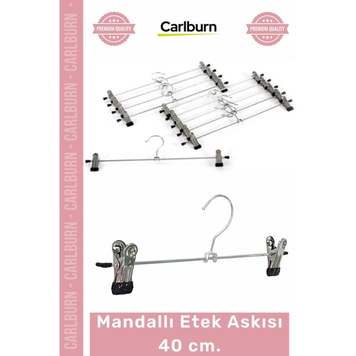 #Askı Dayanıklı Metal Kırışıksız Giysiler Şık Tasarım Gardırop Düzenleme Mandallı Etek Askısı 40cm