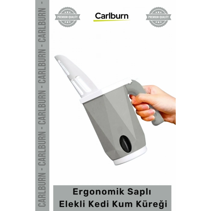 #KumKüreği Ergonomik Saplı Pratik Kum Eleme Sağlam Hijyenik Hızlı Temizlik Elekli Kedi Kum Küreği