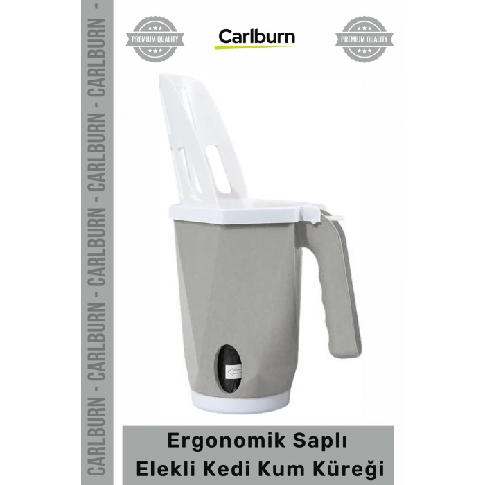 #KumKüreği Ergonomik Saplı Pratik Kum Eleme Sağlam Hijyenik Hızlı Temizlik Elekli Kedi Kum Küreği