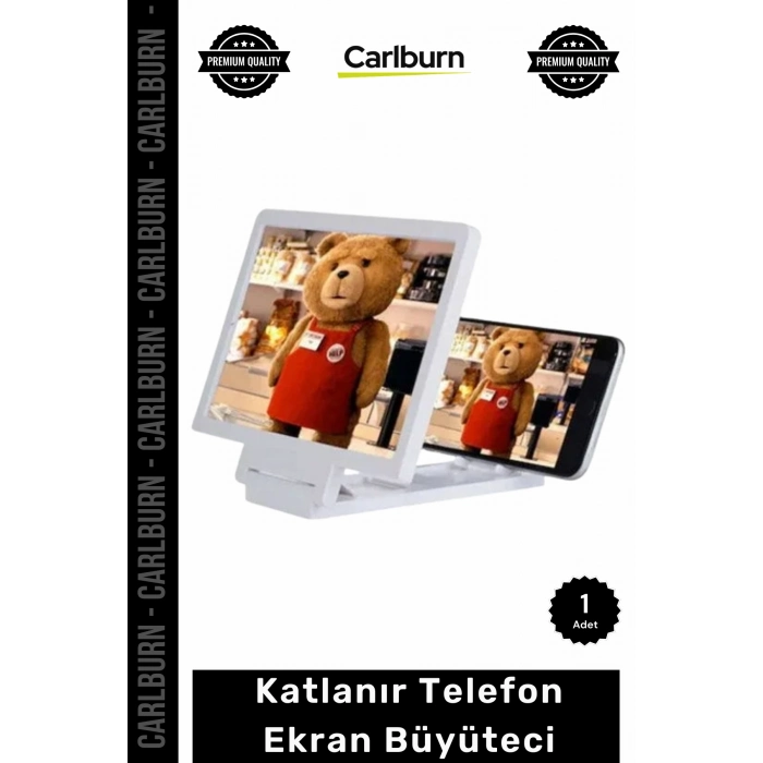 Özel Üretim Cep Telefonu Video İzleme Sinevizyon Etkili Katlanır Taşınabilir Telefon Ekran Büyüteci