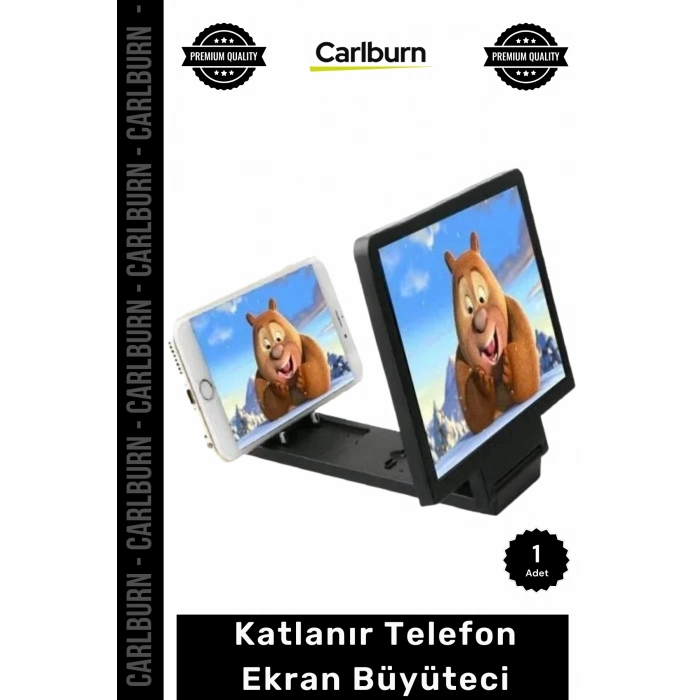 Özel Üretim Cep Telefonu Video İzleme Sinevizyon Etkili Katlanır Taşınabilir Telefon Ekran Büyüteci