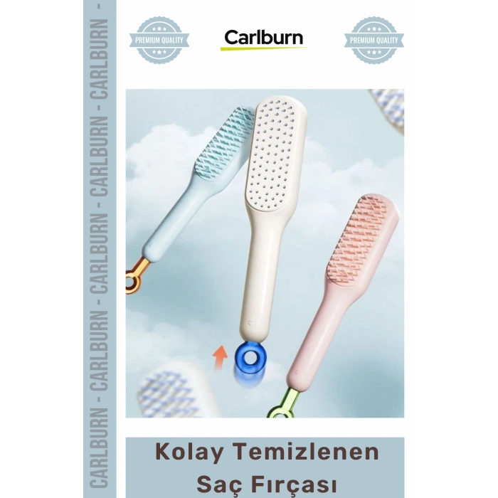 #SaçFırçası Kendinden Temizlenen Ergonomik Pratik Şık Profesyonel Yeni Kolay Temizlenen Saç Fırçası