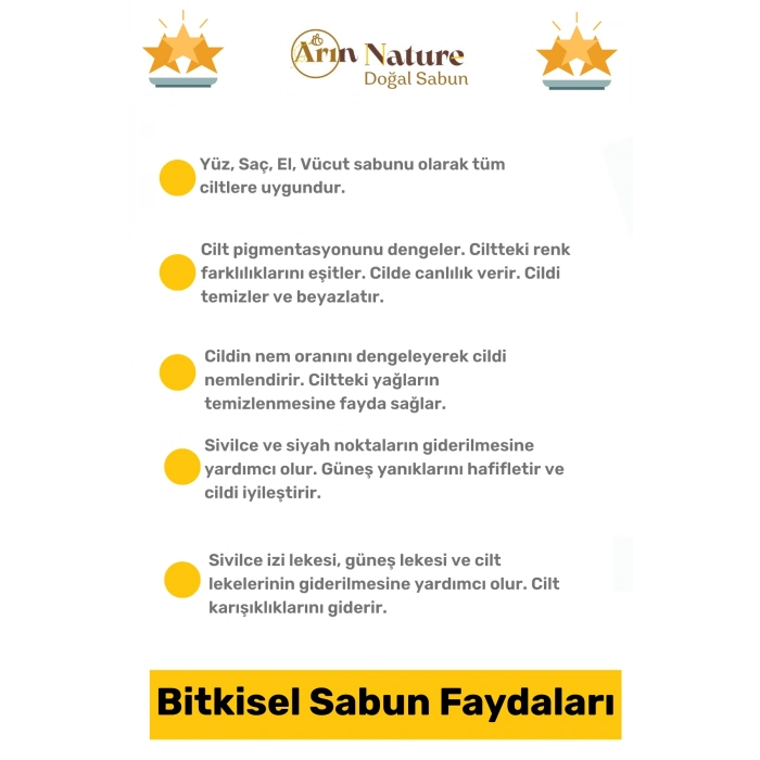 #sabun %100 Doğal Güzel Kokulu El Yüz Saç Cilt Vücut Orijinal Bal Sabunu 120g - 7 Adet