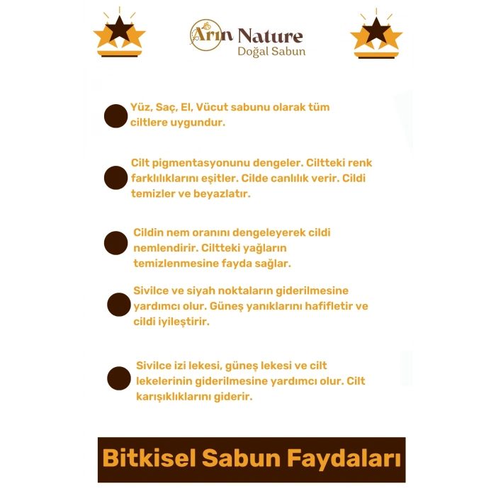 #sabun %100 Doğal Güzel Kokulu El Yüz Saç Cilt Vücut Orijinal Bitkisel Acı Badem Sabun 120g - 7 Adet