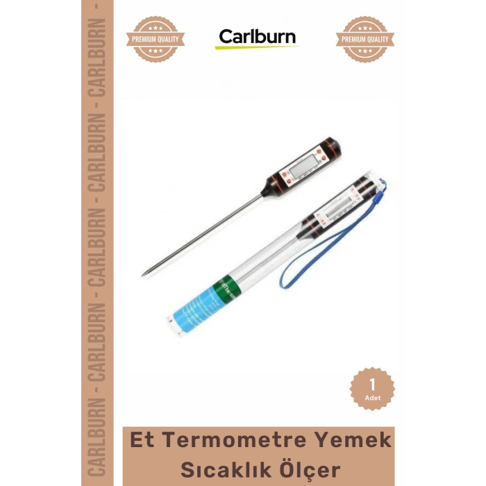 Özel Üretim Dijital Hassas Prob Paslanmaz Çelik Gıda Süt Mama Et Termometre Yemek Sıcaklık Ölçer