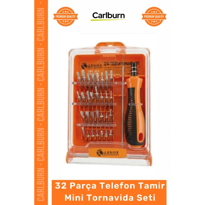 #Tornavida Profesyonel Hassas Elektronik Laptop Saat 32 Parça Telefon Tamir Mini Tornavida Seti