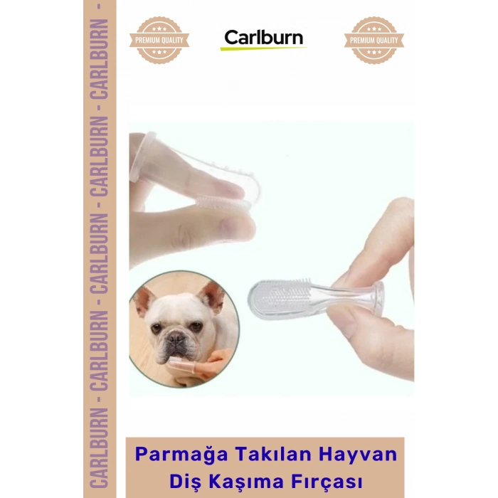 Özel Üretim Kedi Köpek Ağız Bakım Şeffaf Silikon Aparatı Parmağa Takılan Hayvan Diş Kaşıma Fırçası