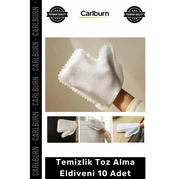 Özel Üretim Mikrofiber Pratik Hızlı Etkili Kaliteli Ev Tekstil Temizlik Toz Alma Eldiveni 10 Adet