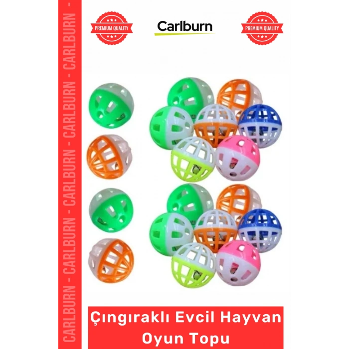 Özel Üretim Kedi Köpek İnteraktif Renkli Sesli Hareketli 35 mm Çıngıraklı Evcil Hayvan Oyun Topu