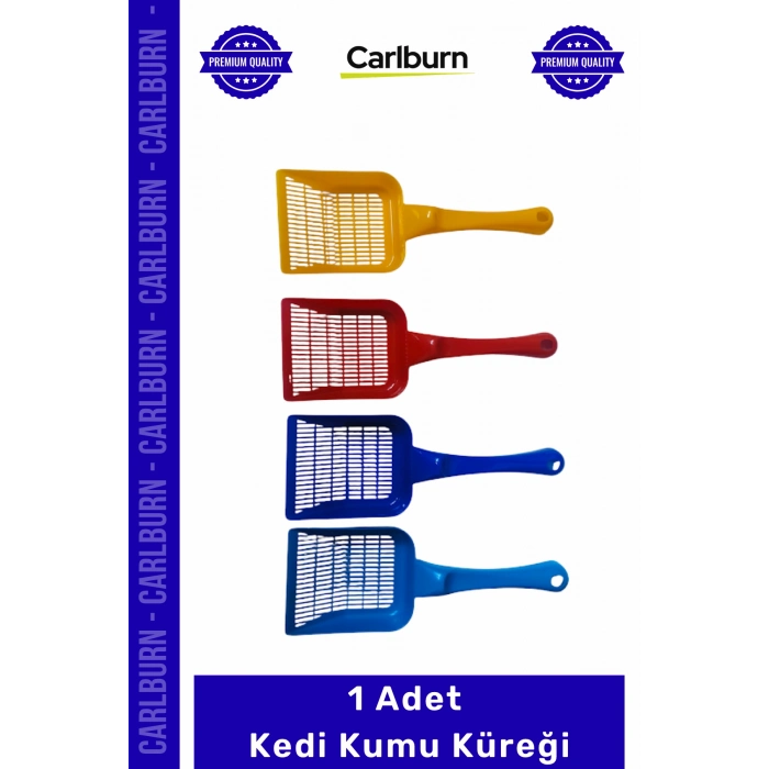 Özel Üretim Dayanıklı Ergonomik Elekli Hijyenik Pratik Temizlik Sağlayan Kaliteli Kedi Kumu Küreği