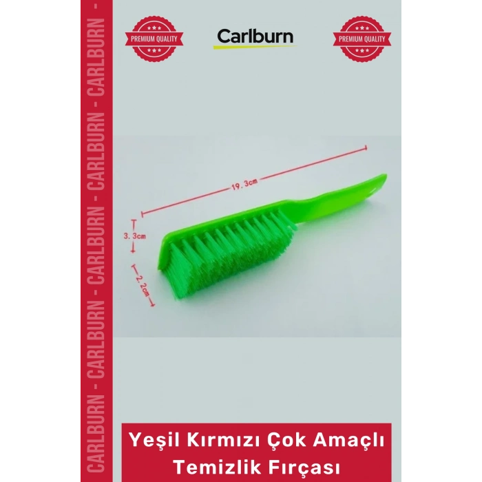 Özel Üretim Dayanıklı Ergonomik Kompakt Ev Ofis Temizleme Yeşil Kırmızı Çok Amaçlı Temizlik Fırçası