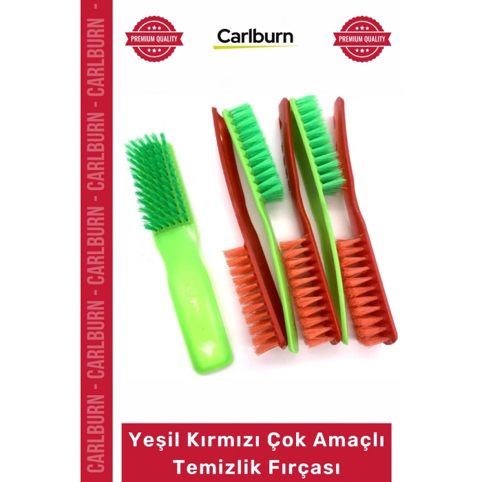 Özel Üretim Dayanıklı Ergonomik Kompakt Ev Ofis Temizleme Yeşil Kırmızı Çok Amaçlı Temizlik Fırçası