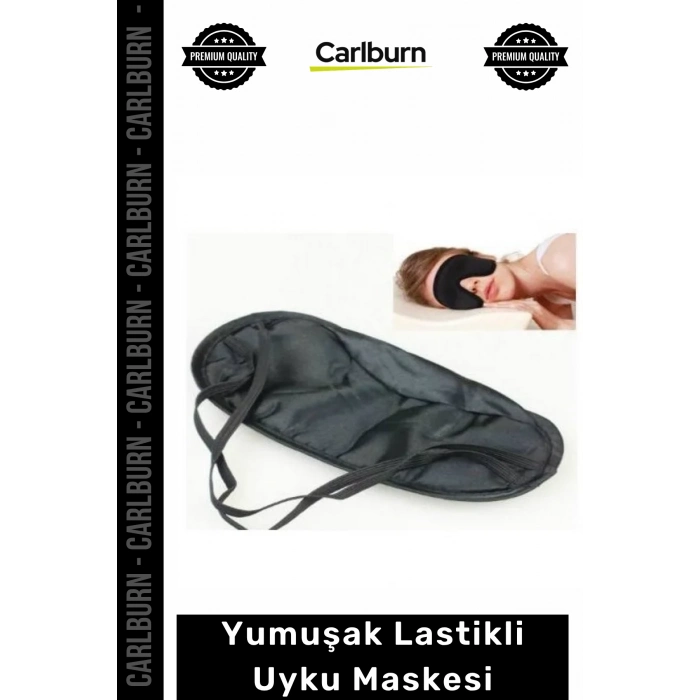 Özel Üretim Uyku Göz Bandı Işık Koruyucu Rahat Yumuşak Hafif Lastikli Konforlu Kaliteli Uyku Maskesi