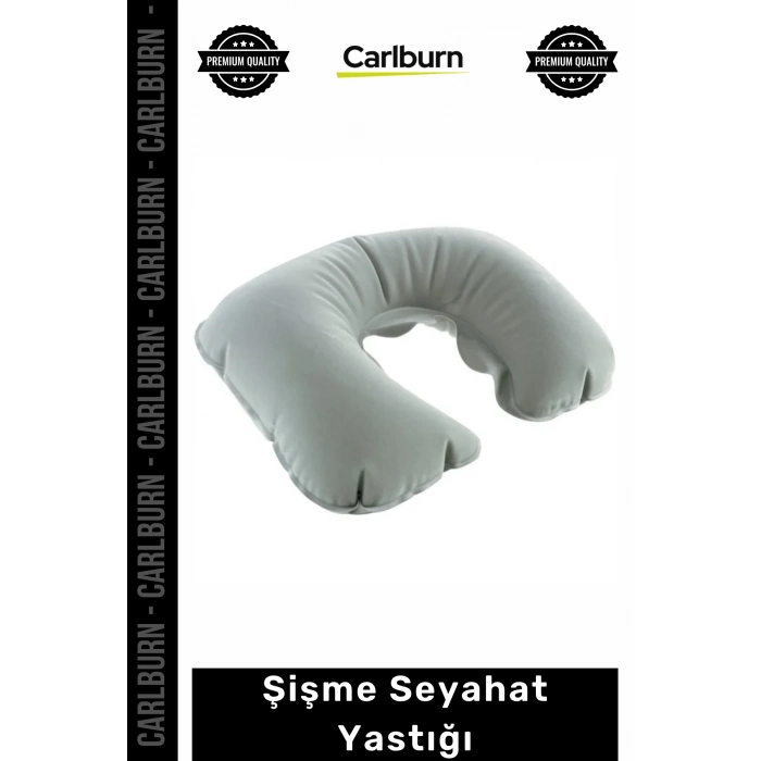 Özel Üretim Ergonomik Konforlu Boyunluk Uçak Otobüs Otomobil Pratik Yumuşak Şişme Seyahat Yastığı