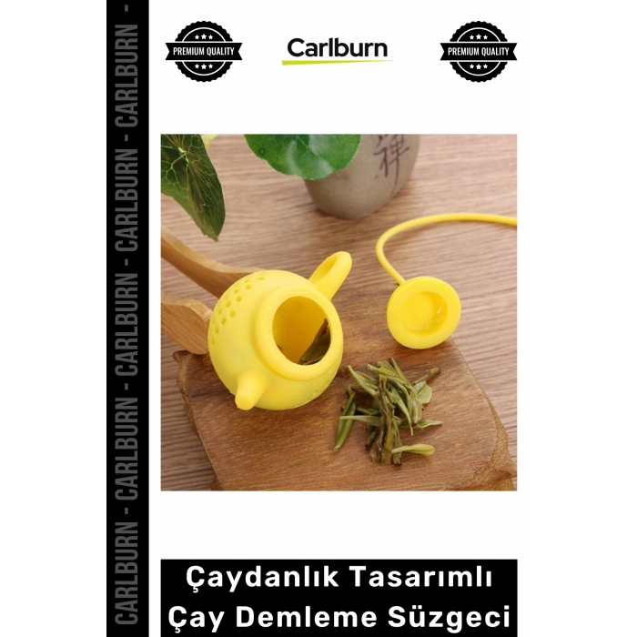 Özel Üretim Renkli Silikon Bitki Çayı Demleyici Dayanıklı Çaydanlık Tasarımlı Çay Demleme Süzgeci