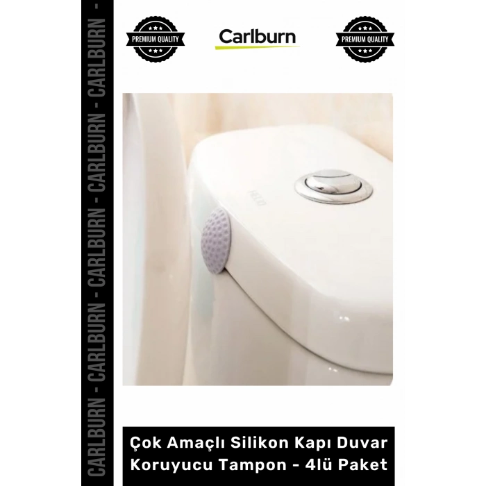 Özel Üretim Darbe Emici Beyaz Mobilya Çok Amaçlı Silikon Kapı Duvar Koruyucu Tampon 4lü Paket