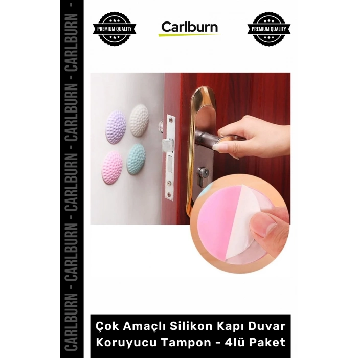 Özel Üretim Darbe Emici Beyaz Mobilya Çok Amaçlı Silikon Kapı Duvar Koruyucu Tampon 4lü Paket