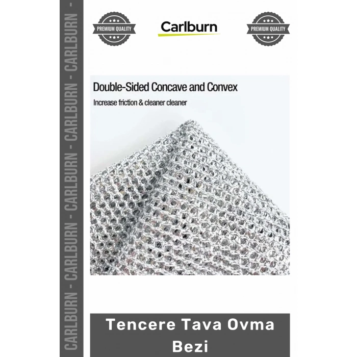 Özel Üretim Naylon Çizmez Alüminyum Rengi 20x20 Cm Çok Amaçlı Mutfak Bulaşık Tencere Tava Ovma Bezi