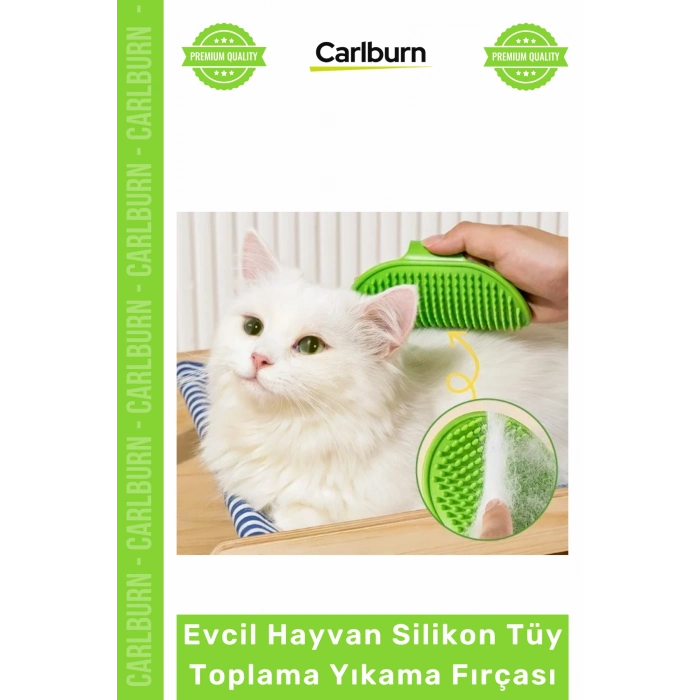 #PetshopKedi Köpek Masaj Etkili Tüy Alıcı Tarak Evcil Hayvan Silikon Tüy Toplama Yıkama Fırçası