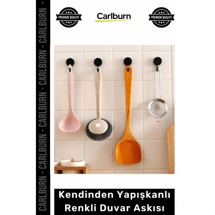 #Askılık Dekoratif Çok Amaçlı Pratik Güçlü Mutfak Askı Seti Kendinden Yapışkanlı Renkli Duvar Askısı