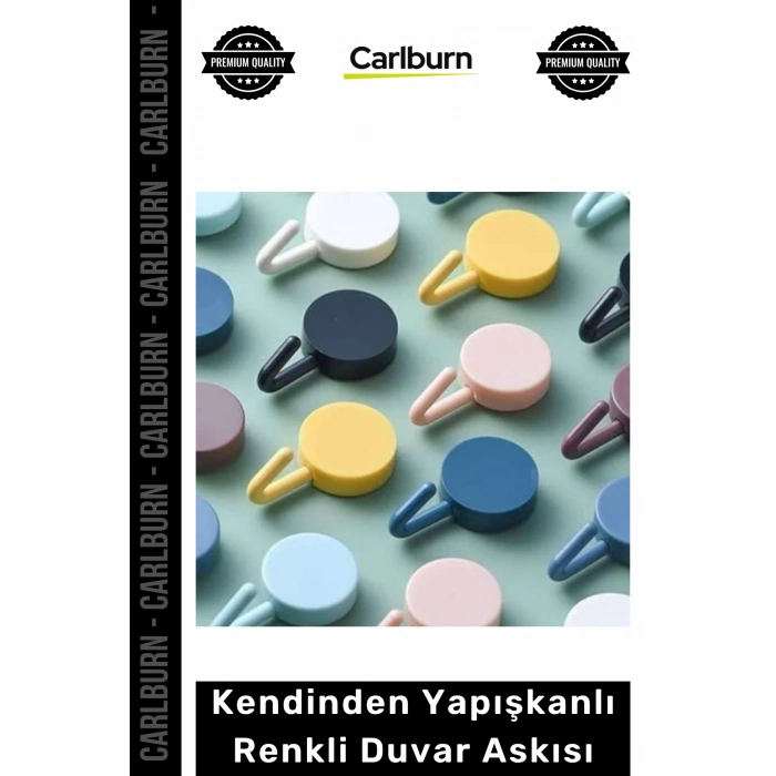#Askılık Dekoratif Çok Amaçlı Pratik Güçlü Mutfak Askı Seti Kendinden Yapışkanlı Renkli Duvar Askısı