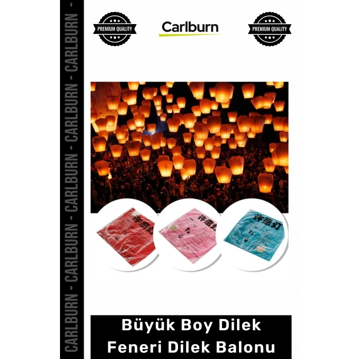 Romantik Düğün Nişan Kutlama Organizasyon Malzemesi Büyük Boy Dilek Feneri Dilek Balonu 1 Adet