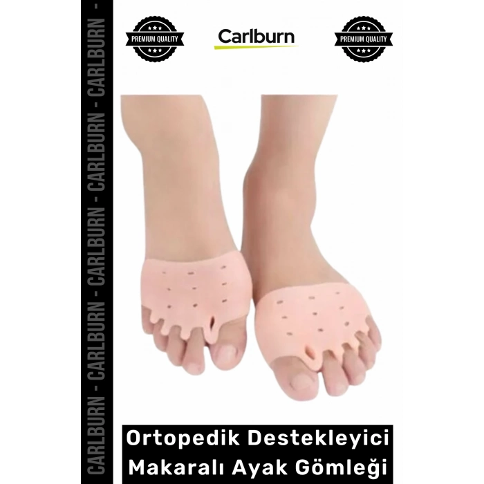 Özel Üretim Halluks Valgus Parmak Düzeltici Silikon Ortopedik Destekleyici Makaralı Ayak Gömleği