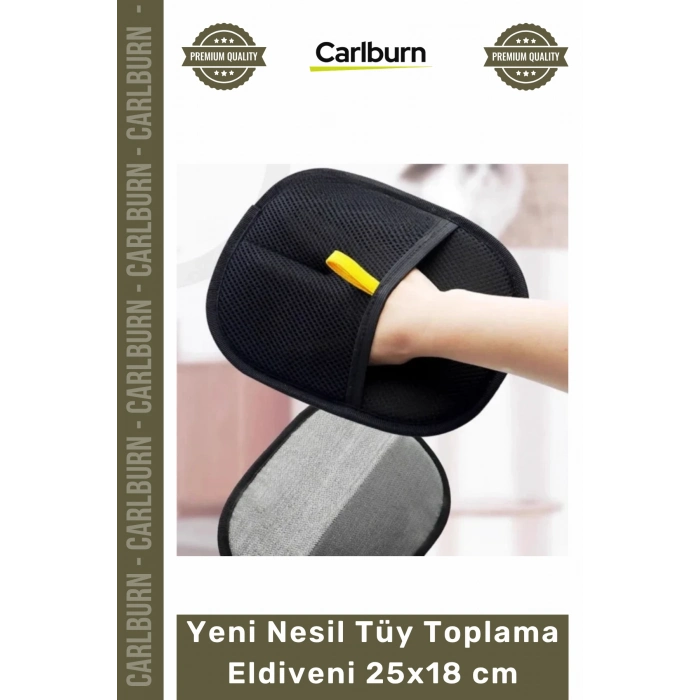 Kedi Köpek Tüy Temizleme Aparatı Mikrofiber Kumaş Yeni Nesil Tüy Toplama Eldiveni 25x18 cm