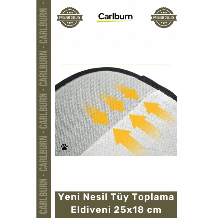 Kedi Köpek Tüy Temizleme Aparatı Mikrofiber Kumaş Yeni Nesil Tüy Toplama Eldiveni 25x18 cm