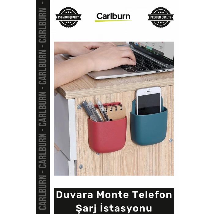 Özel Üretim Yapışkanlı Kablo Düzenleyici Kumanda Organizer Raf Duvara Monte Telefon Şarj İstasyonu