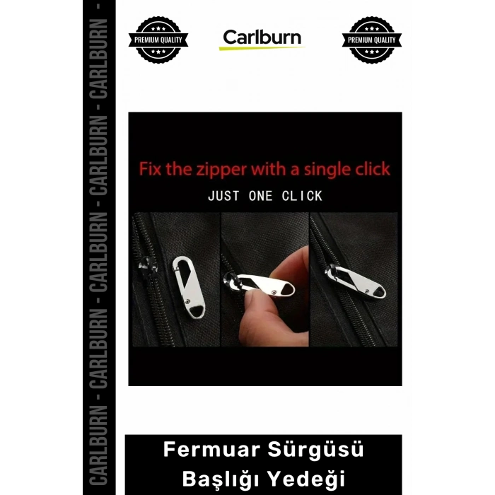 #Fermuar Paslanmaz Yüksek Kalite Metal Onarım Seti Dayanıklı Çinko Alaşım Hızlı Pratik Fermuar