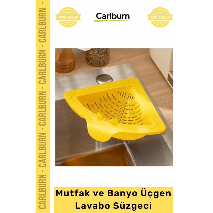Özel Üretim Köşe Uyumlu Ergonomik Plastik Evye Organizer Atık Mutfak Banyo Üçgen Lavabo Süzgeci