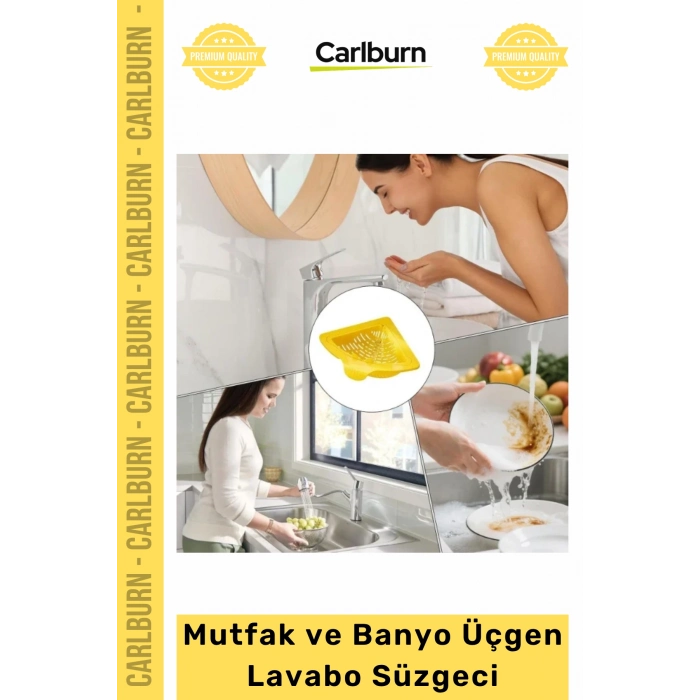 Özel Üretim Köşe Uyumlu Ergonomik Plastik Evye Organizer Atık Mutfak Banyo Üçgen Lavabo Süzgeci