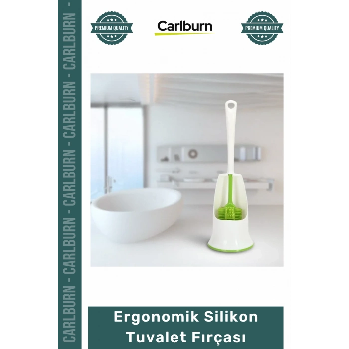 Özel Üretim Antibakteriyel Esnek Modern Hijyenik Standlı Tasarım Ergonomik Silikon Tuvalet Fırçası