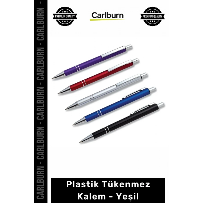 #Kalem Promosyon Logo Baskılı Kurumsal Ekonomik Kaliteli Ofis Okul Plastik Tükenmez Kalem Yeşil