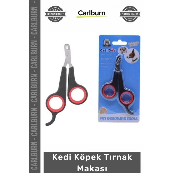 Özel Üretim Keskin Paslanmaz Çelik Emniyet Kilidi Ergonomik Sap Profesyonel Kedi Köpek Tırnak Makası