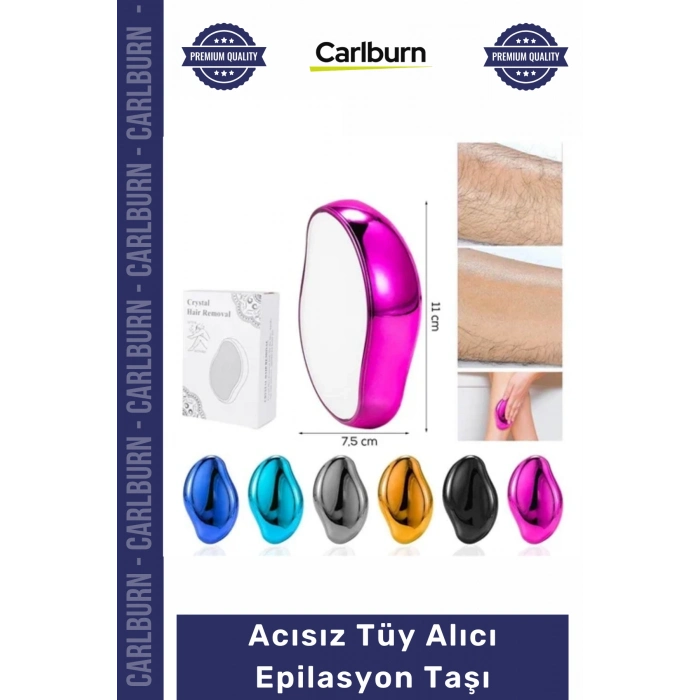 Özel Üretim Kristal Kristalize Acısız Tüy Alıcı Pürüzsüz Cilt Nano Cam Teknolojili Epilasyon Taşı