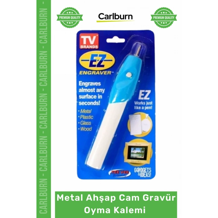 Özel Üretim Ez Graver Çelik Mobilya Deri Takı Markalama Takımı Metal Ahşap Cam Gravür Oyma Kalemi