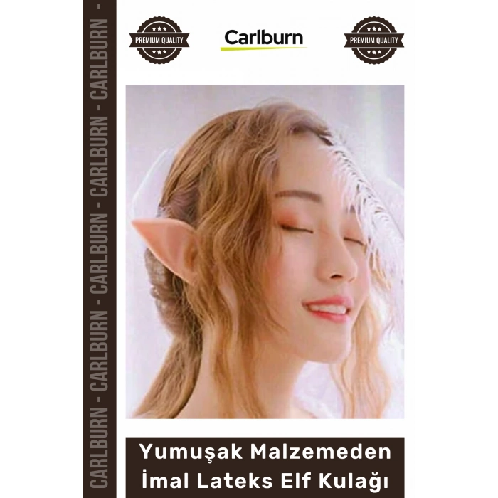 Özel Üretim Kostüm Aksesuar Cosplay Parti Gerçekçi Yumuşak Malzemeden İmal Lateks Elf Kulağı 1 Çift