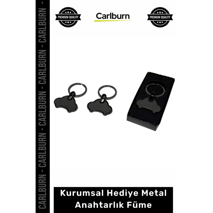 Özel Üretim Kaliteli Dayanıklı Modern Tasarım Lazer Baskılı Kurumsal Hediye Metal Anahtarlık Füme
