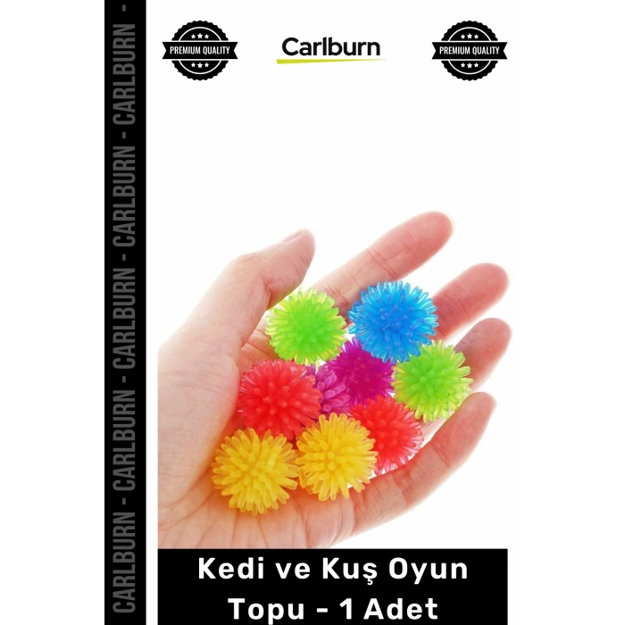 #Petshop İnteraktif Renkli Çıngıraklı Dayanıklı Eğlenceli Egzersiz Pet Kedi Kuş Oyun Topu