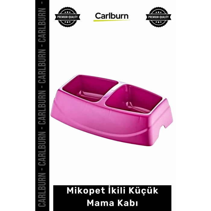 #MamaSuKabı Birinci Sınıf Plastik Sağlıklı Renkli İkili Küçük Kedi Köpek Beslenme Mama Su İstasyonu