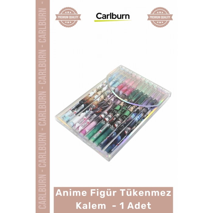 Özel Üretim Kaliteli Anime Model 6 Tasarım Hediye Kırtasiye Okul Ofis Anime Figür Tükenmez Kalem