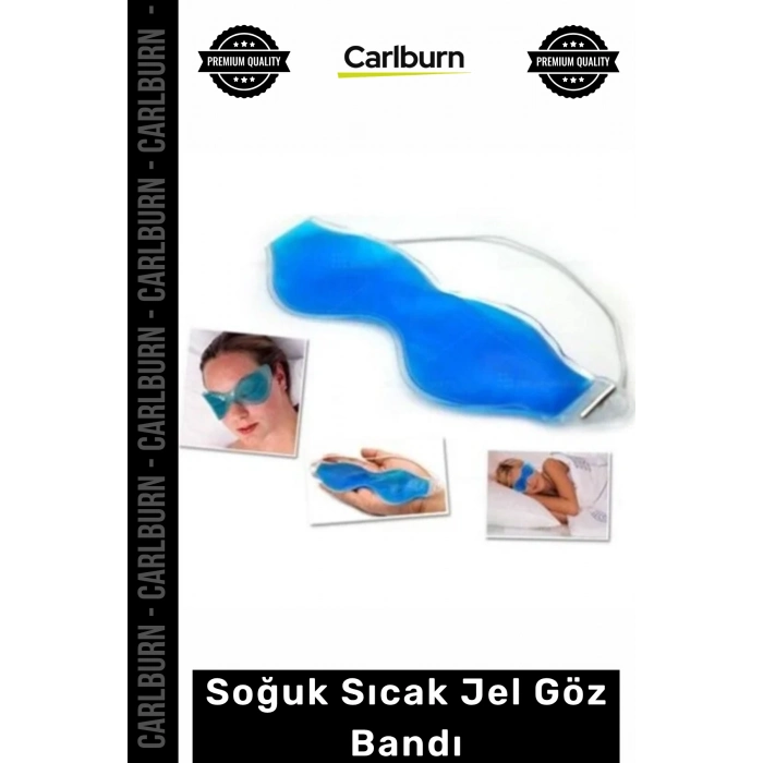 Özel Üretim Göz Jel Maskesi Migren Terapi Sinüzit Ağrı Giderici Terapi Soğuk Sıcak Jel Göz Bandı
