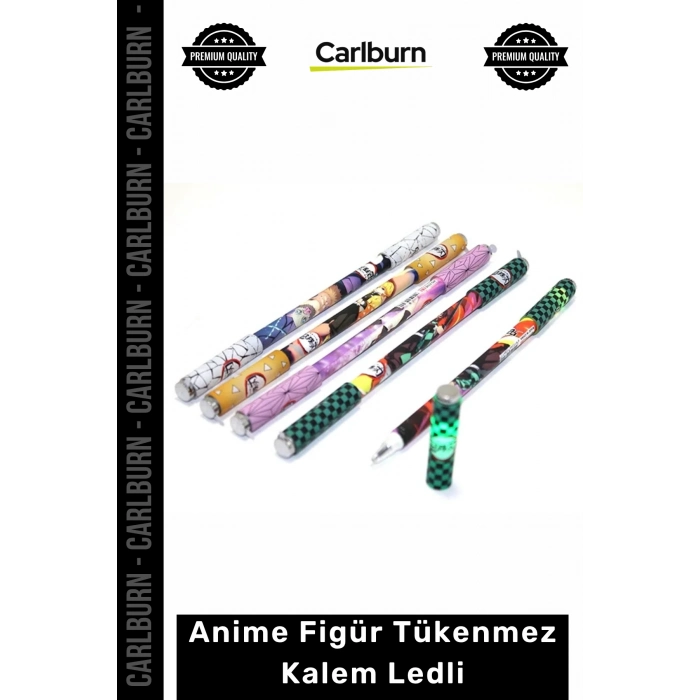 Işıklı Hediye Koleksiyonluk Ofis Okul Kırtasiye Karakter Tasarım Anime Figür Tükenmez Kalem Ledli