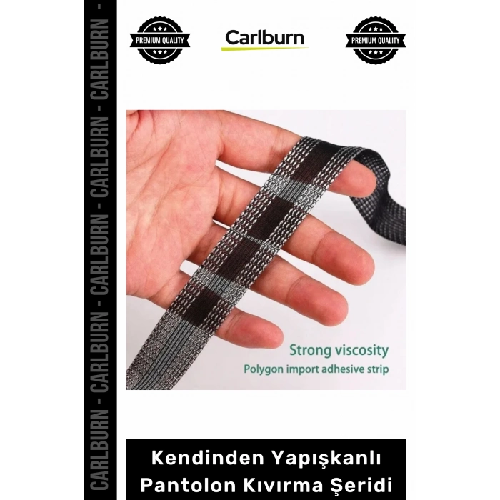 Özel Üretim Pratik Paça Kısaltma Ütüyle Yapışan Bant Kendinden Yapışkanlı Pantolon Kıvırma Şeridi