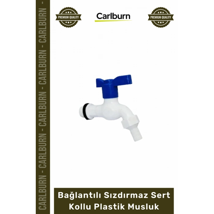 #Musluk Bahçe Balkon Dış Mekan Çeyrek Tur Aç Kapa Hortum Bağlantılı Sızdırmaz Sert Kollu Plastik Musluk