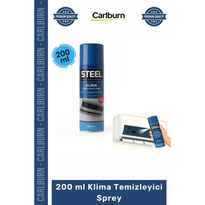 #Sprey Ev Araç Split Hijyen Bakım Koku Giderici Pratik Temizleme 200 ml Klima Temizleyici Sprey