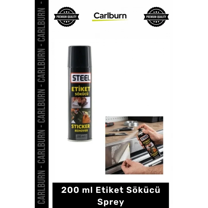 #Sprey Yapışkan Çözücü Hızlı Yüzey Temizleme Güçlü Sticker Giderici 200 ml Etiket Sökücü Sprey